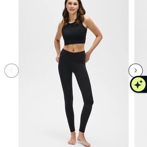 Elastique L’Original Luxury Black Leggings 25” | Like New